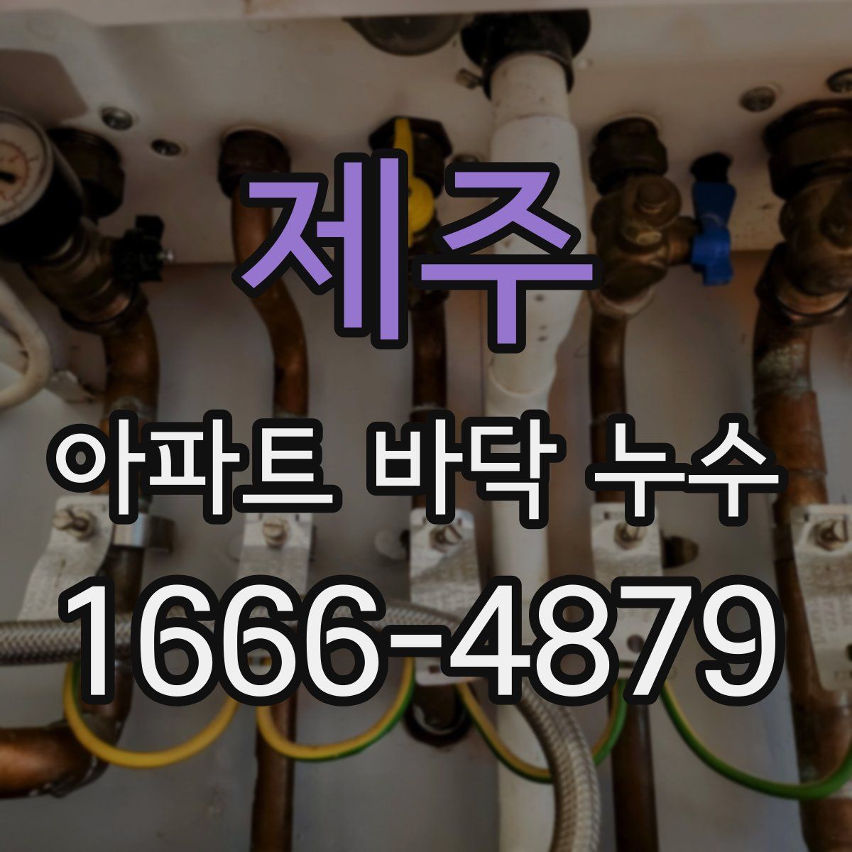 제주 아파트 바닥 누수