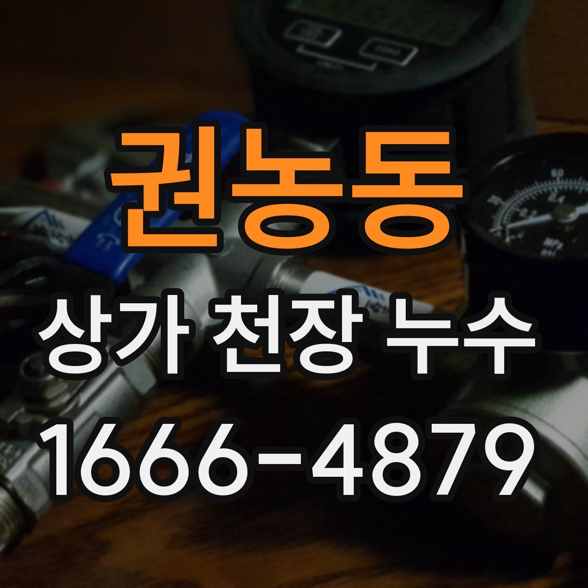 권농동 상가 천장 누수