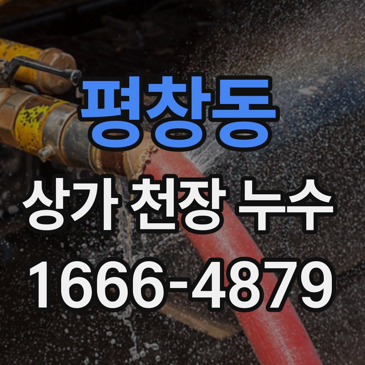 평창동 상가 천장 누수