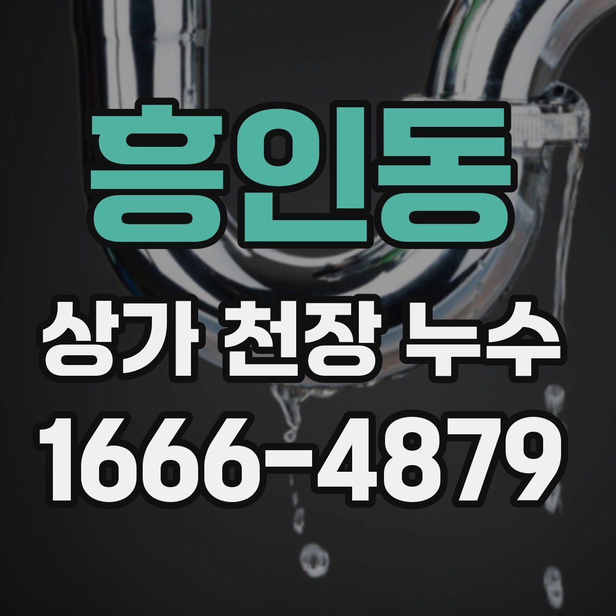 흥인동 상가 천장 누수