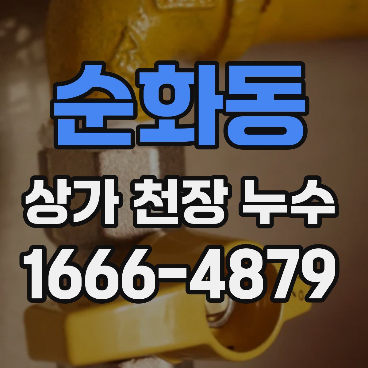 순화동 상가 천장 누수