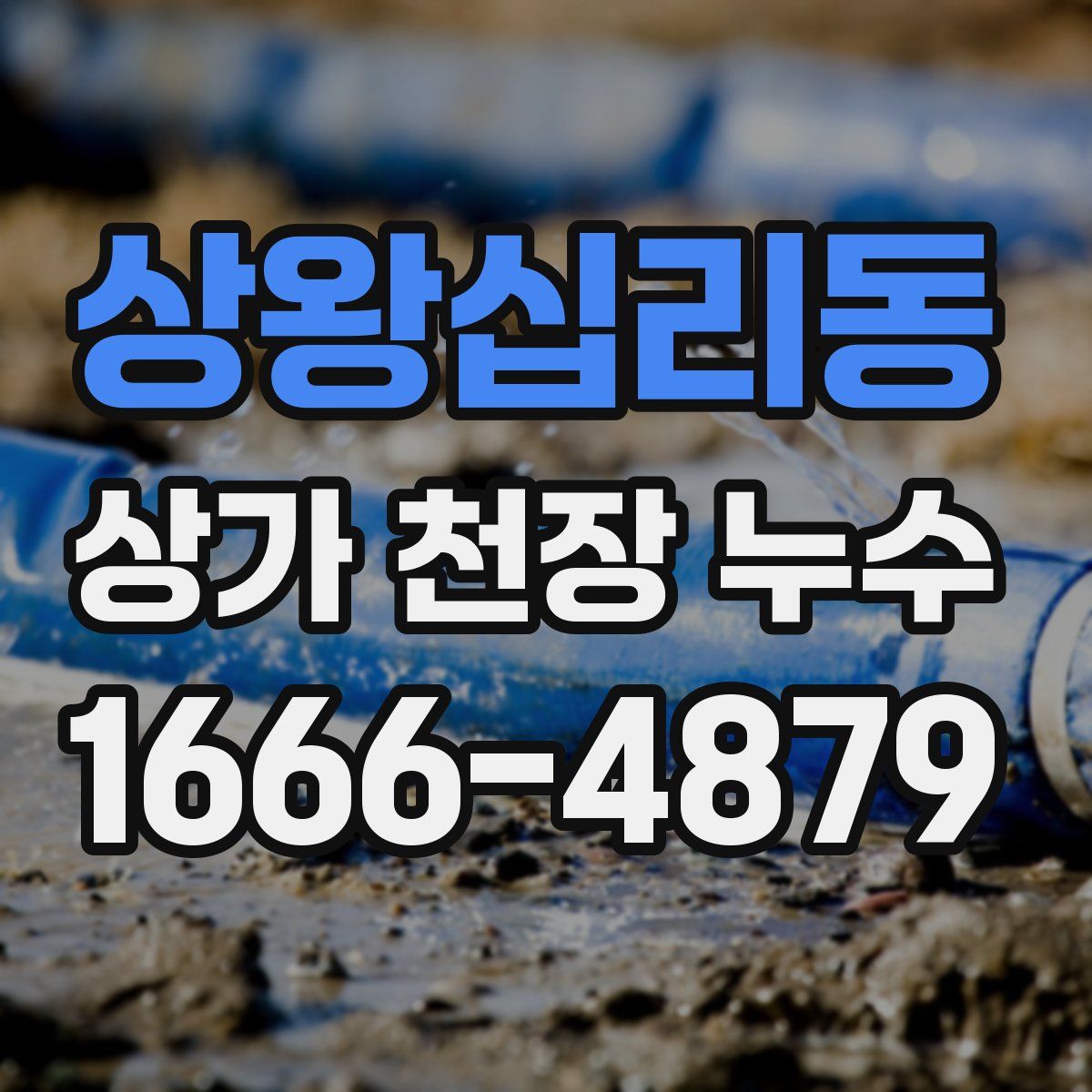 상왕십리동 상가 천장 누수