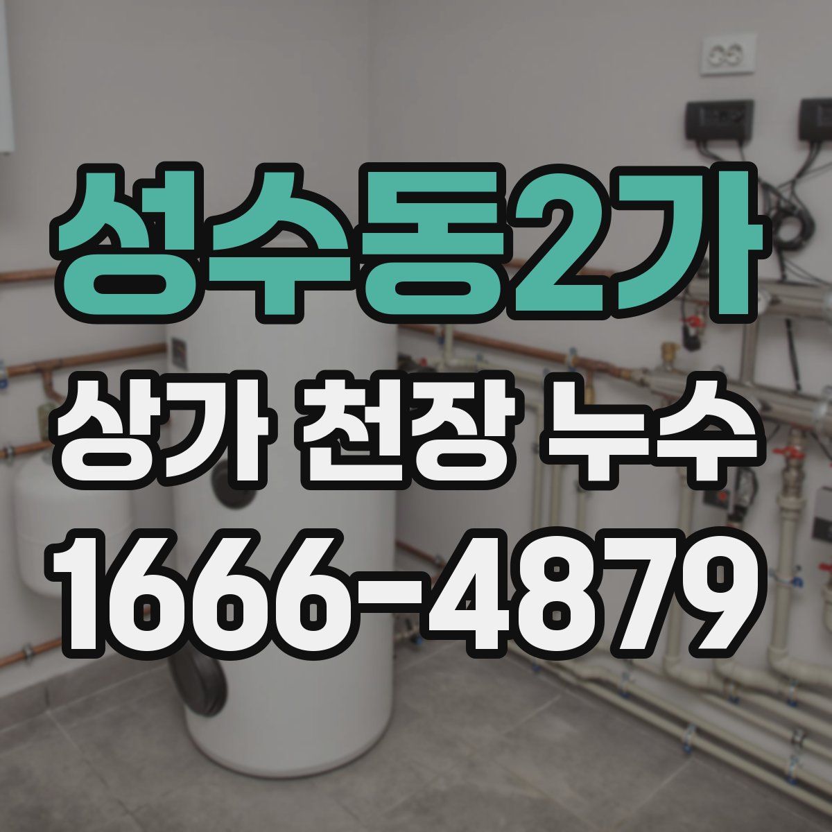 성수동2가 상가 천장 누수