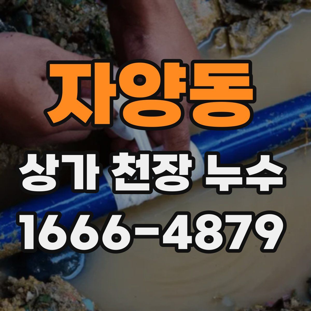 자양동 상가 천장 누수