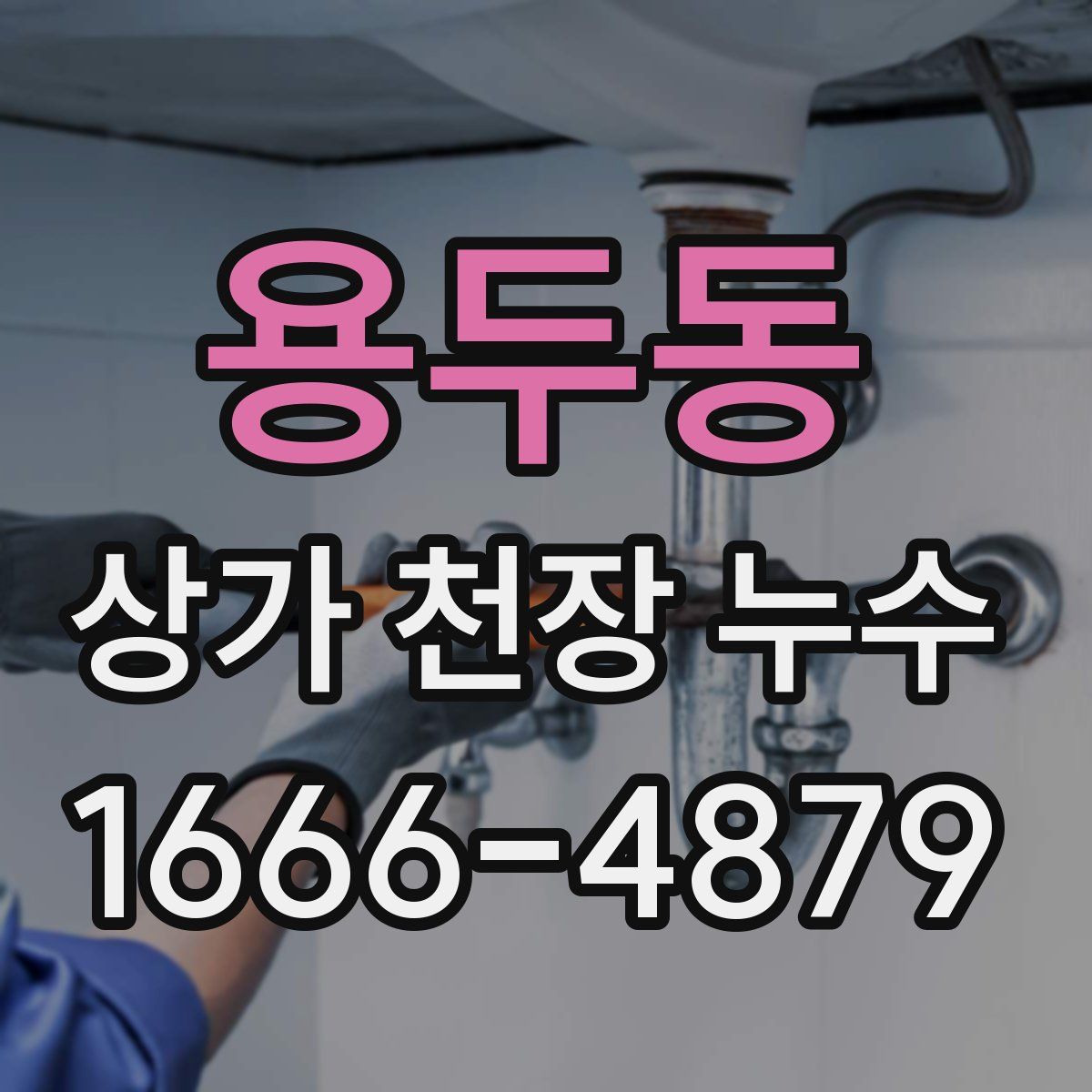 용두동 상가 천장 누수