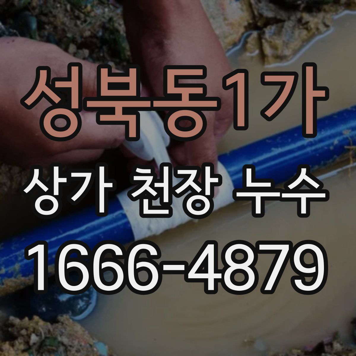 성북동1가 상가 천장 누수