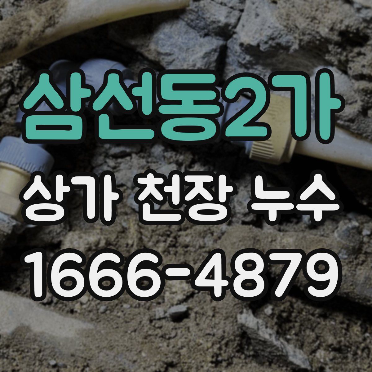 삼선동2가 상가 천장 누수