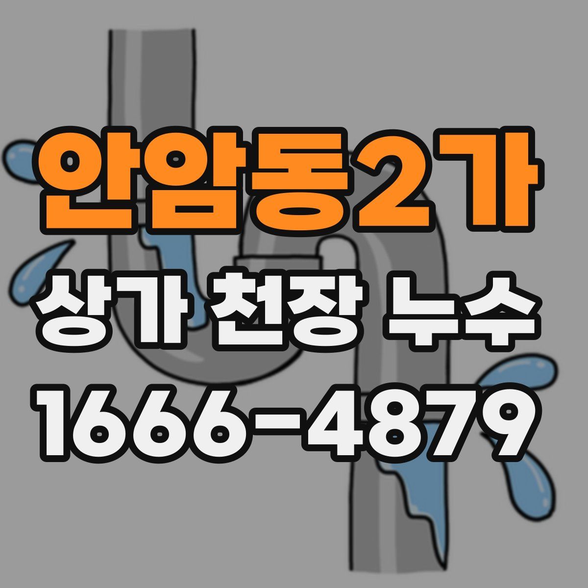 안암동2가 상가 천장 누수