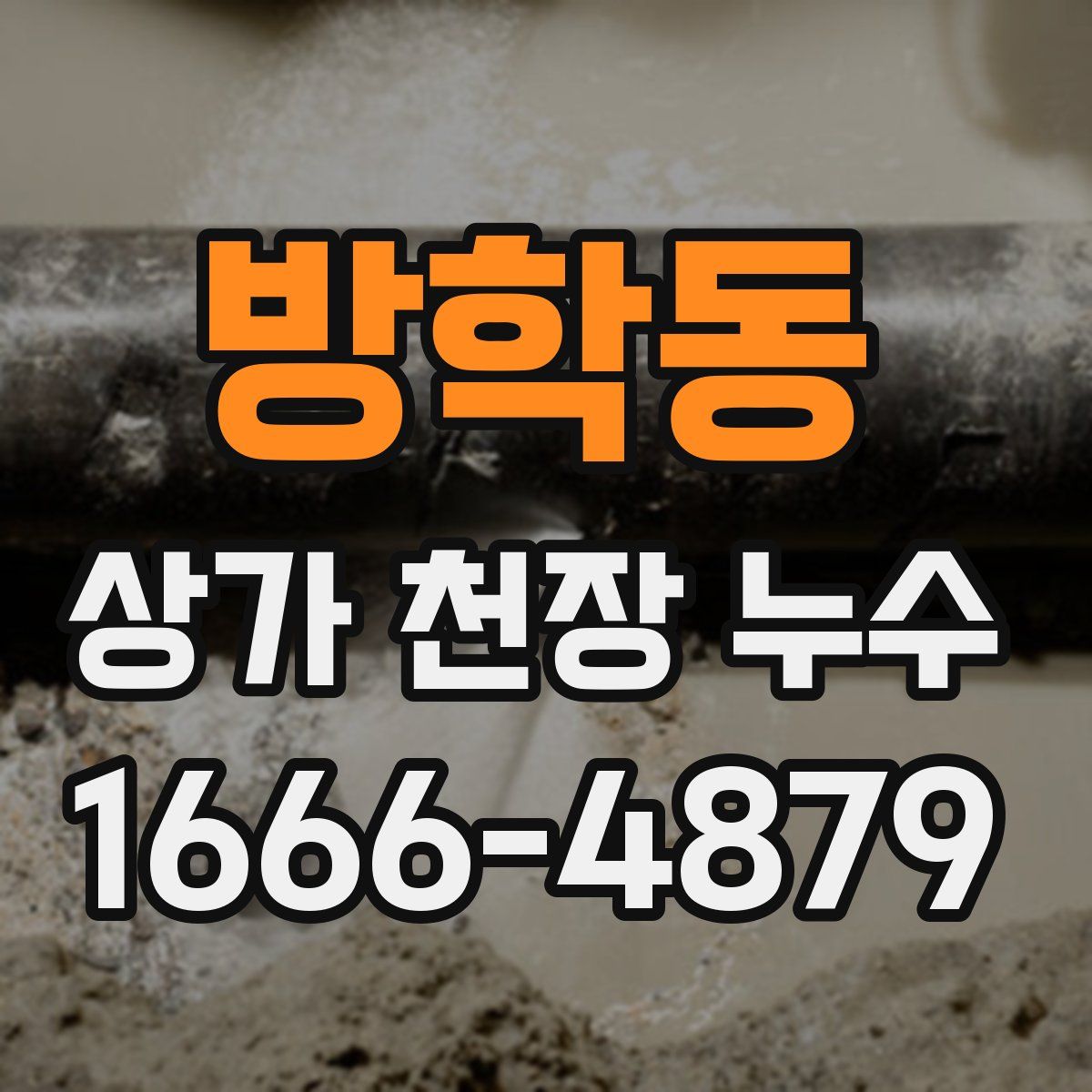 방학동 상가 천장 누수