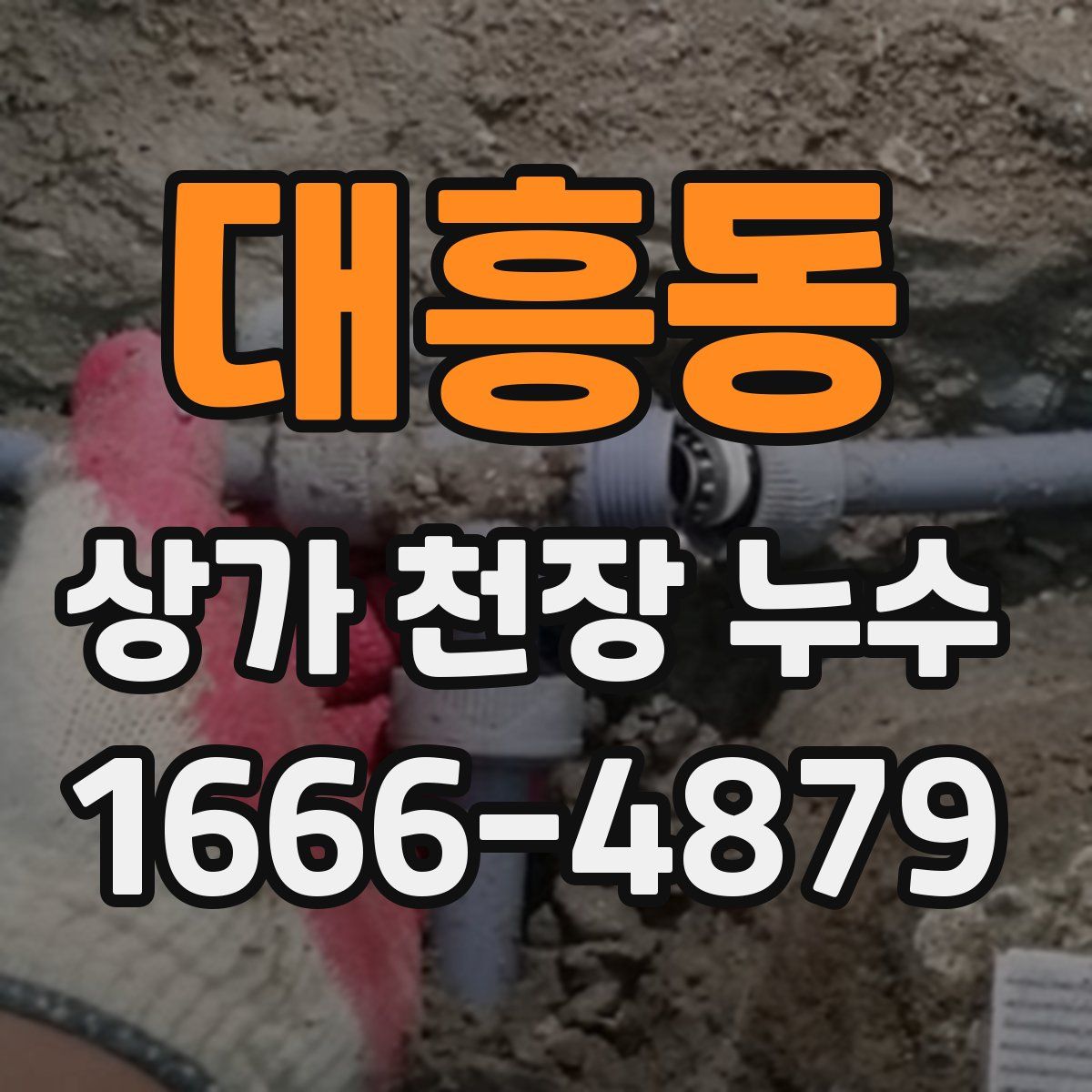 대흥동 상가 천장 누수