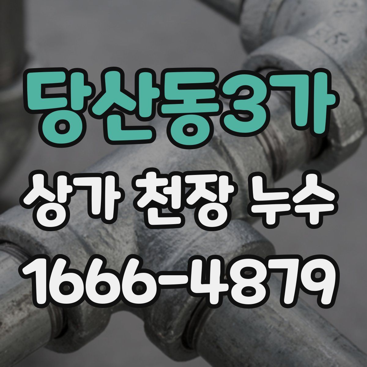 당산동3가 상가 천장 누수