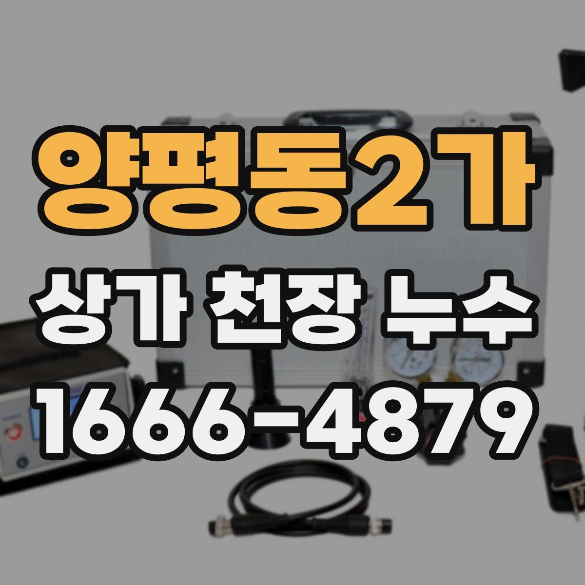 양평동2가 상가 천장 누수
