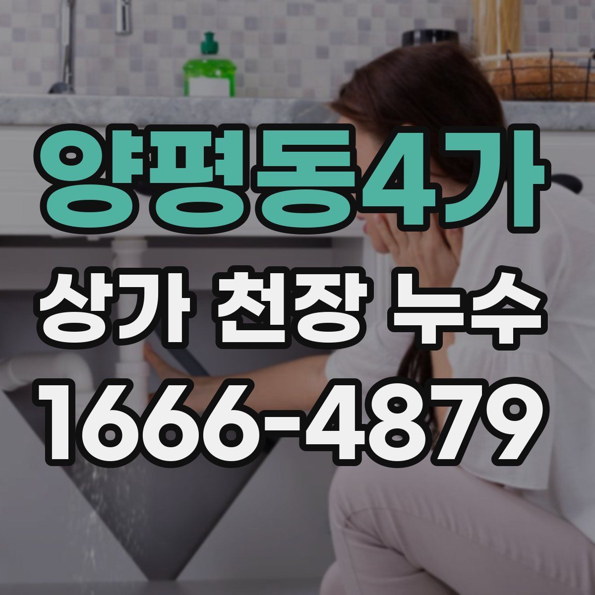 양평동4가 상가 천장 누수