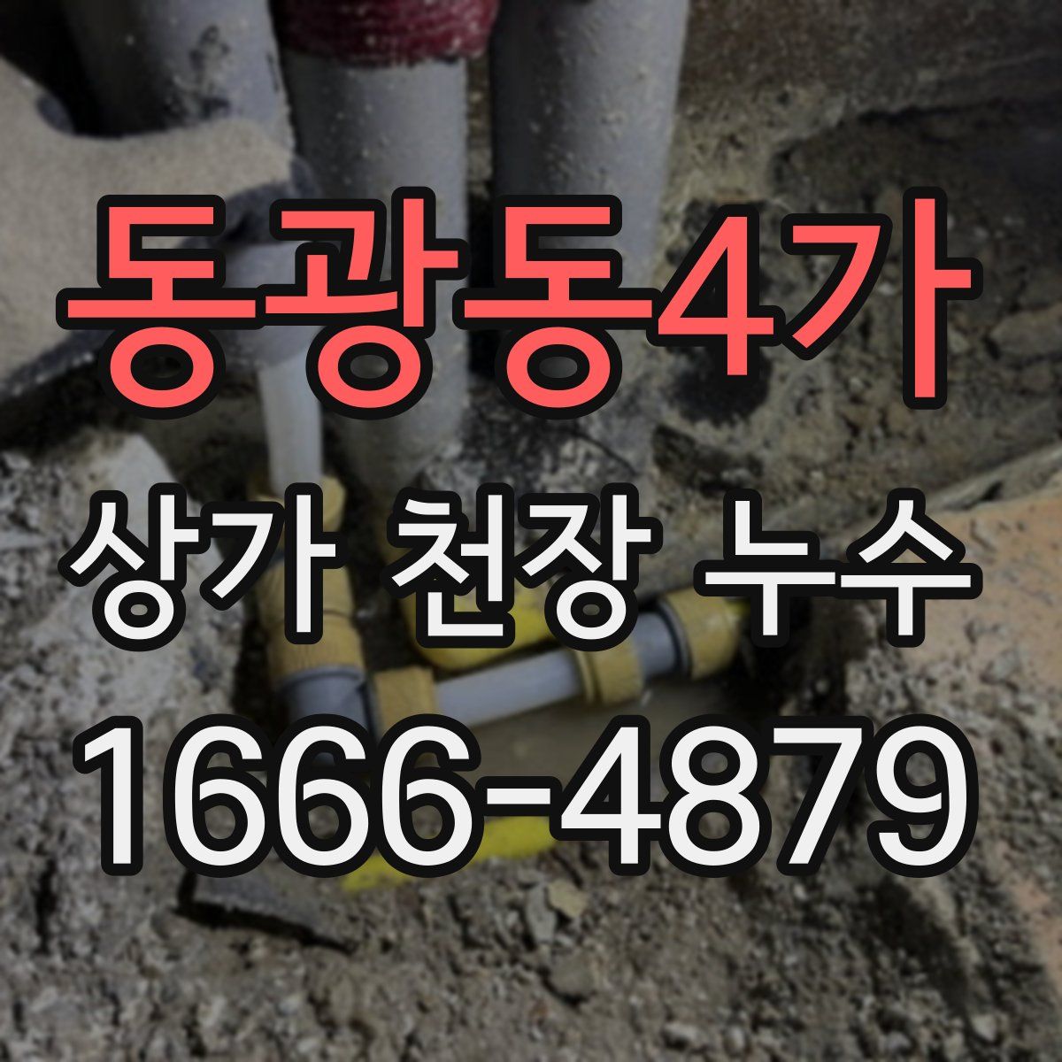동광동4가 상가 천장 누수