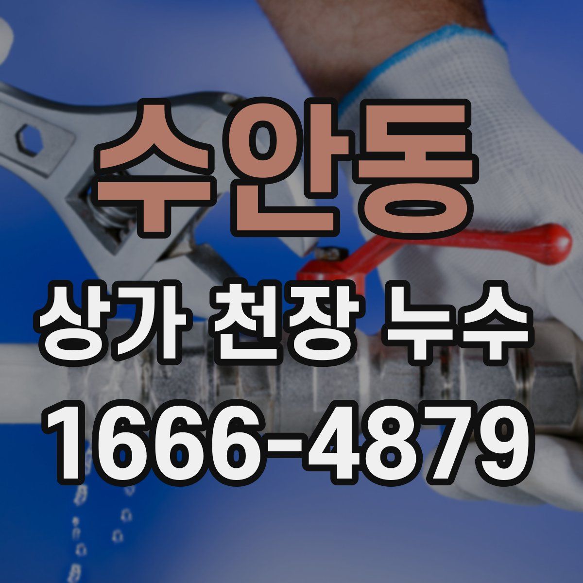 수안동 상가 천장 누수