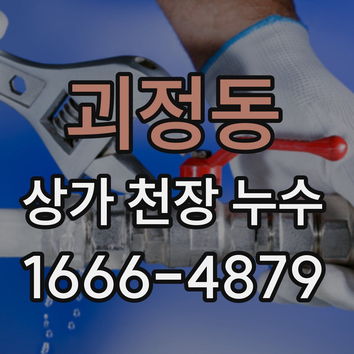 괴정동 상가 천장 누수