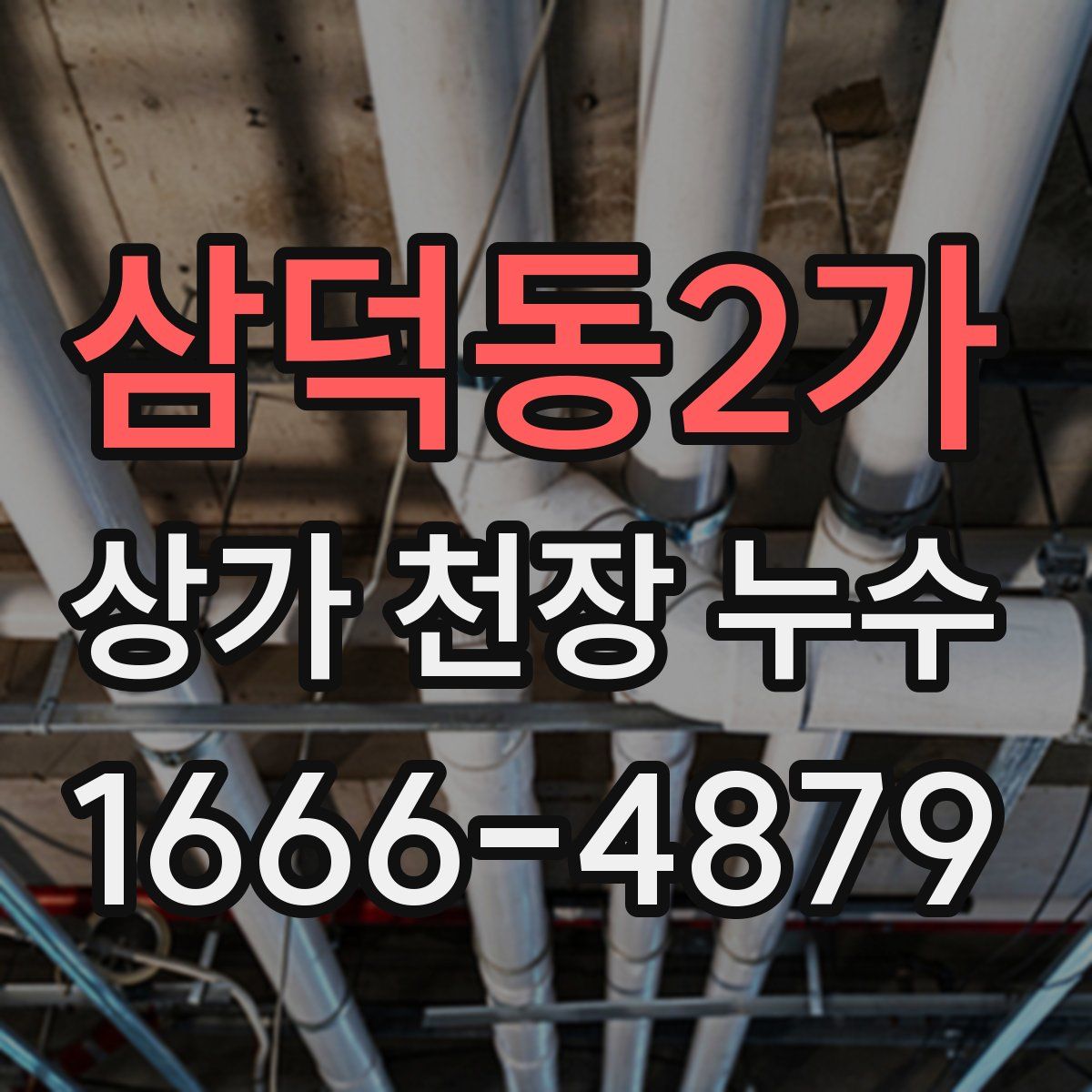 삼덕동2가 상가 천장 누수