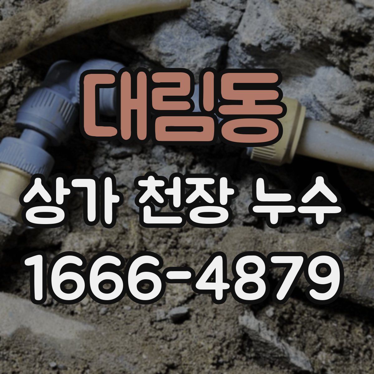 대림동 상가 천장 누수