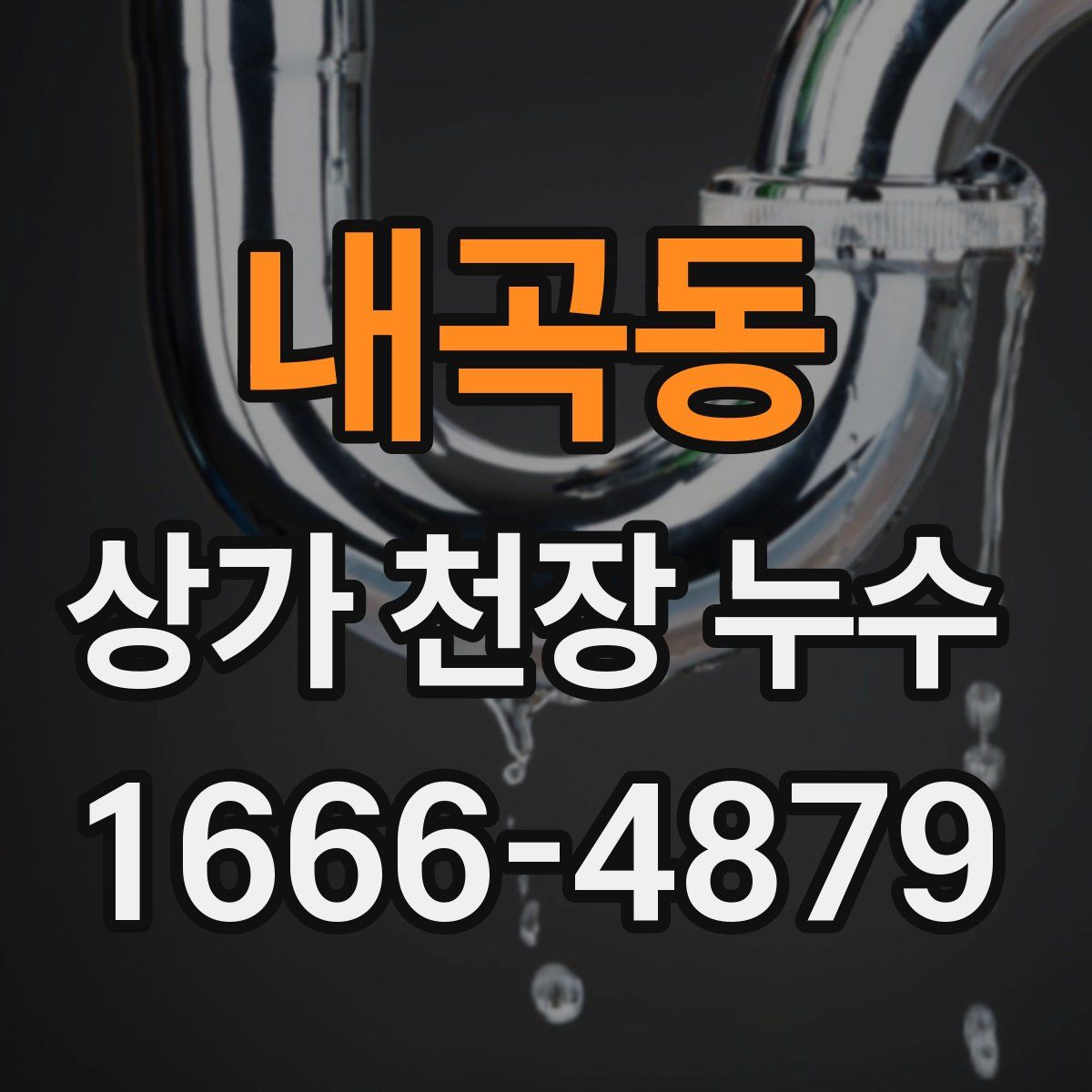 내곡동 상가 천장 누수