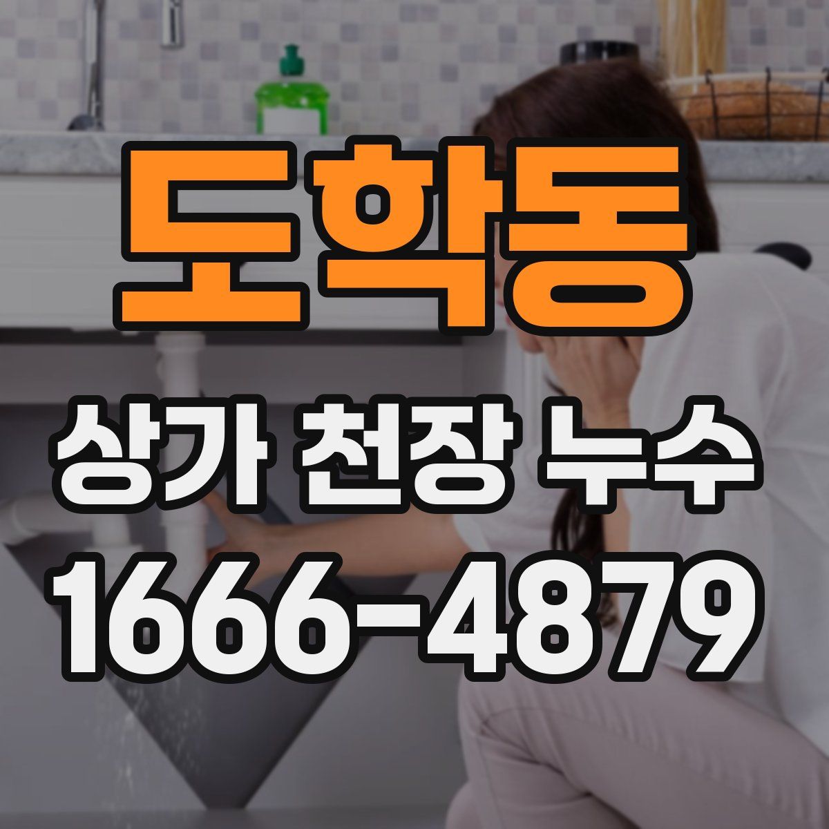 도학동 상가 천장 누수