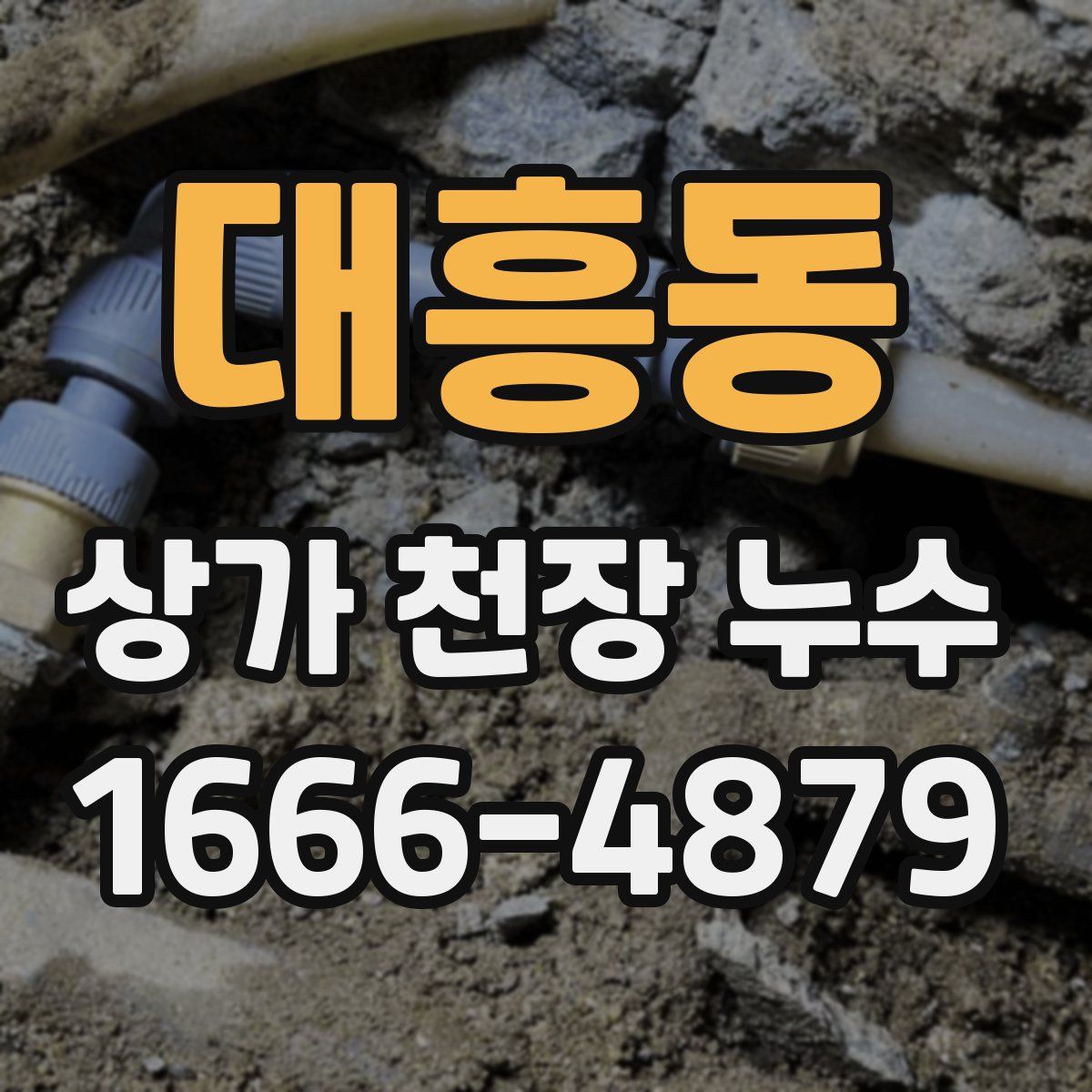 대흥동 상가 천장 누수