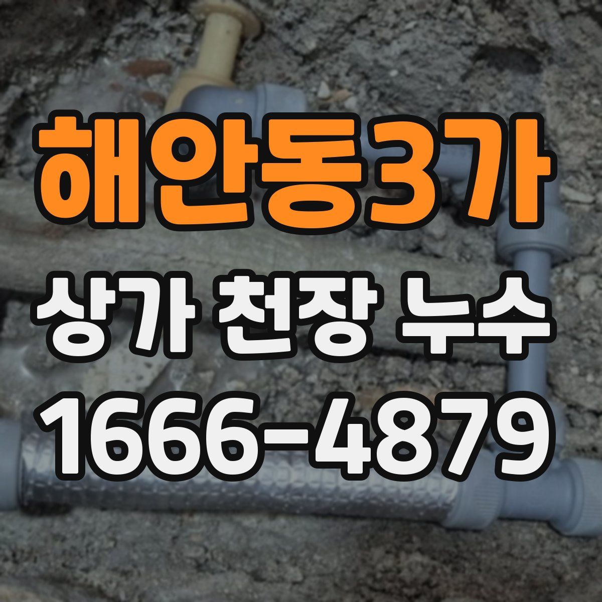 해안동3가 상가 천장 누수