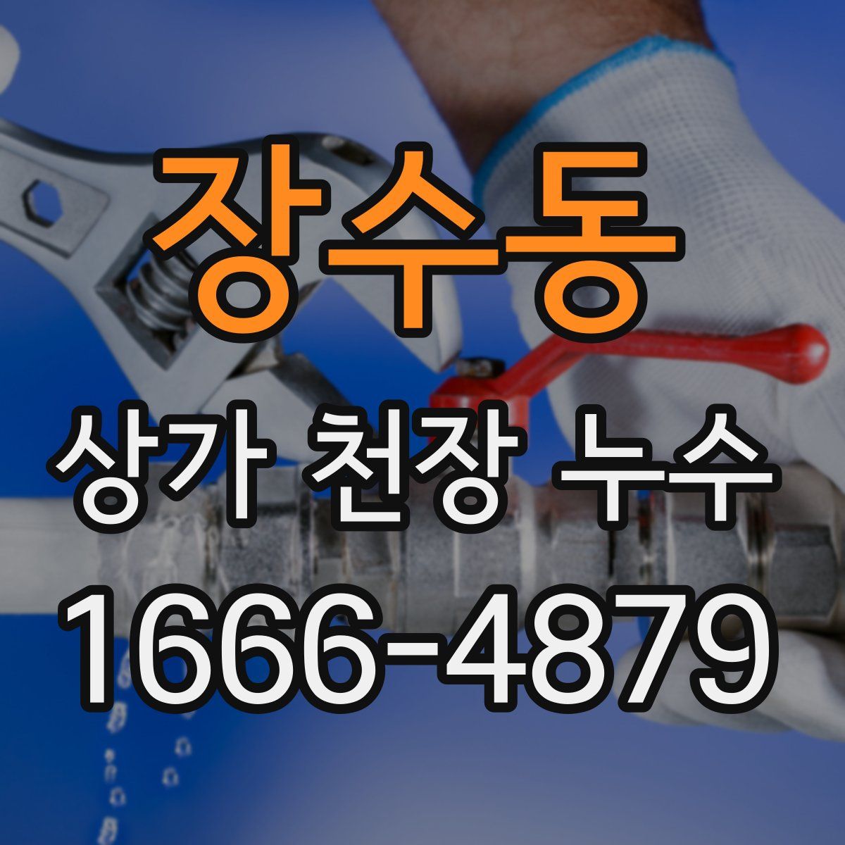 장수동 상가 천장 누수