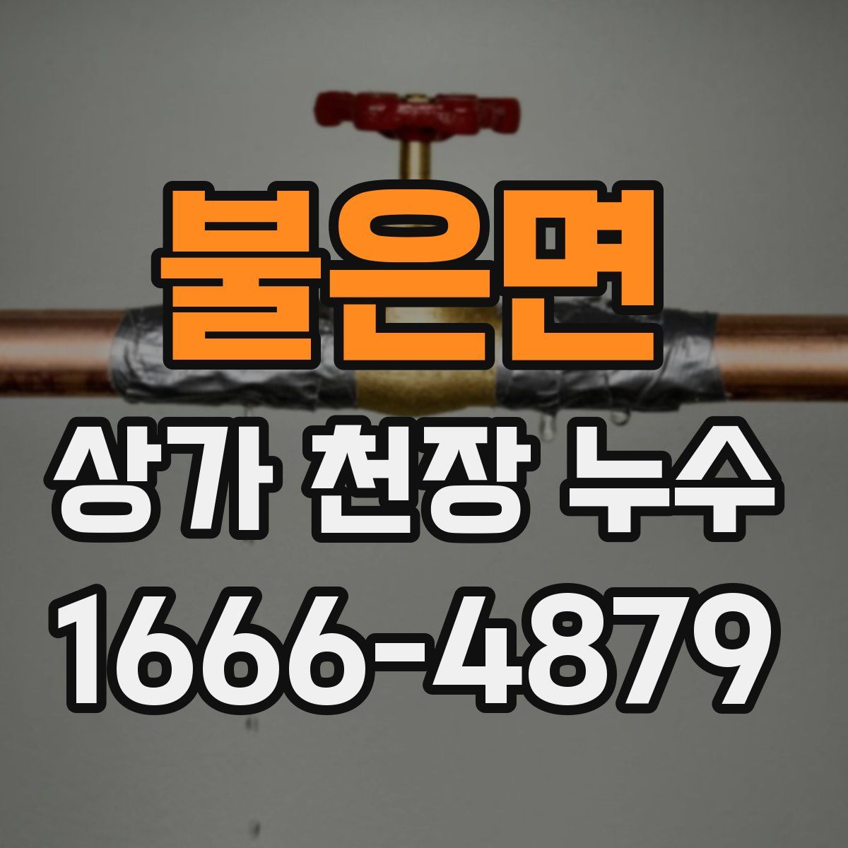 불은면 상가 천장 누수