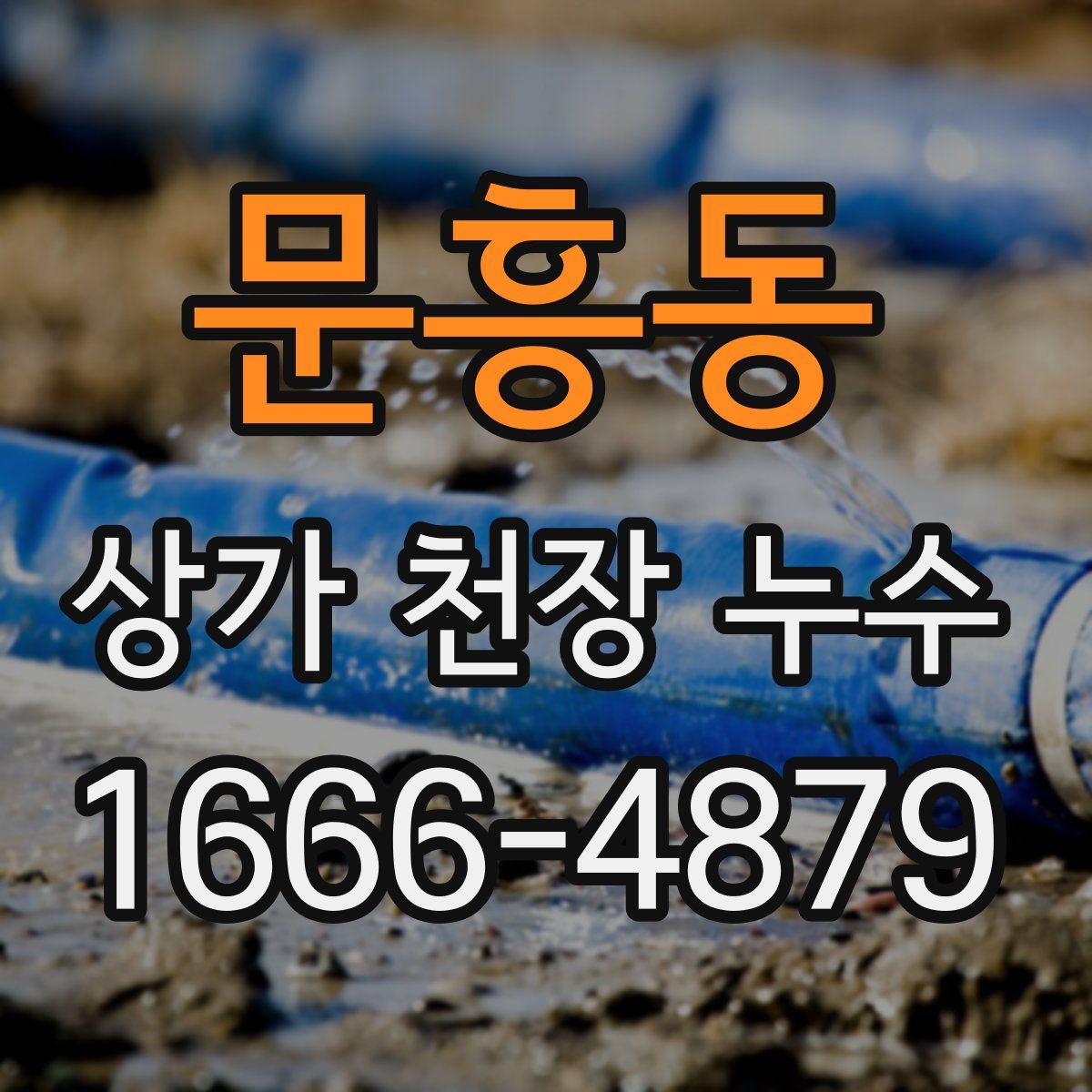 문흥동 상가 천장 누수