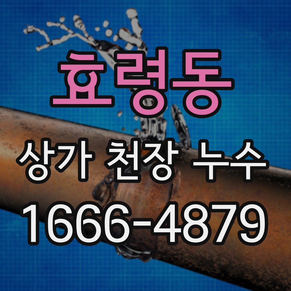 효령동 상가 천장 누수