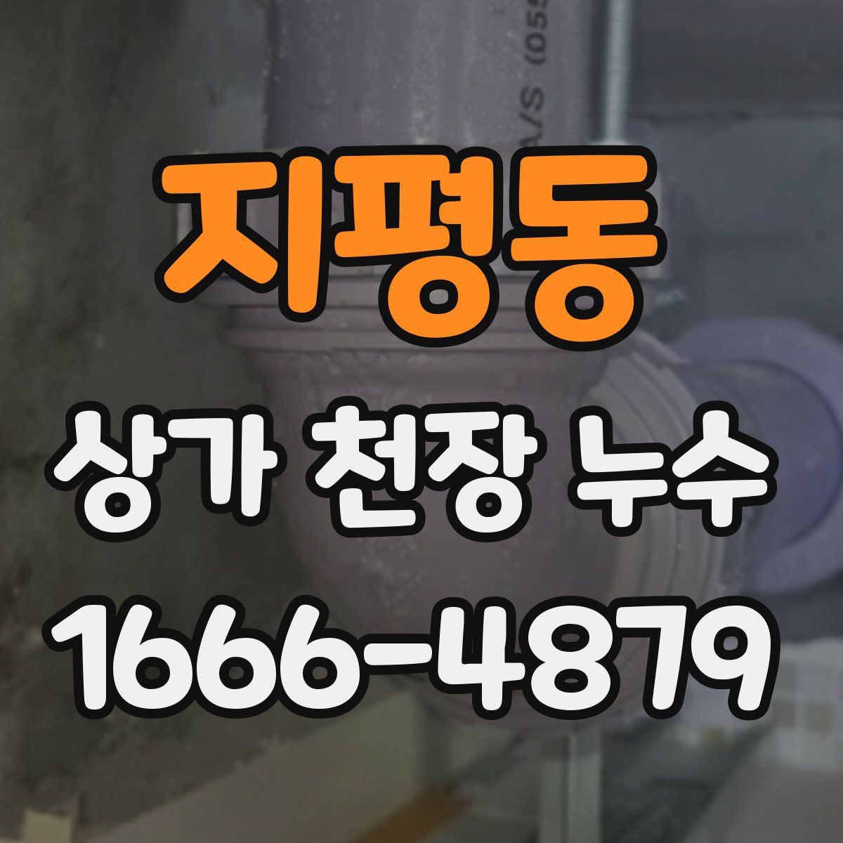 지평동 상가 천장 누수