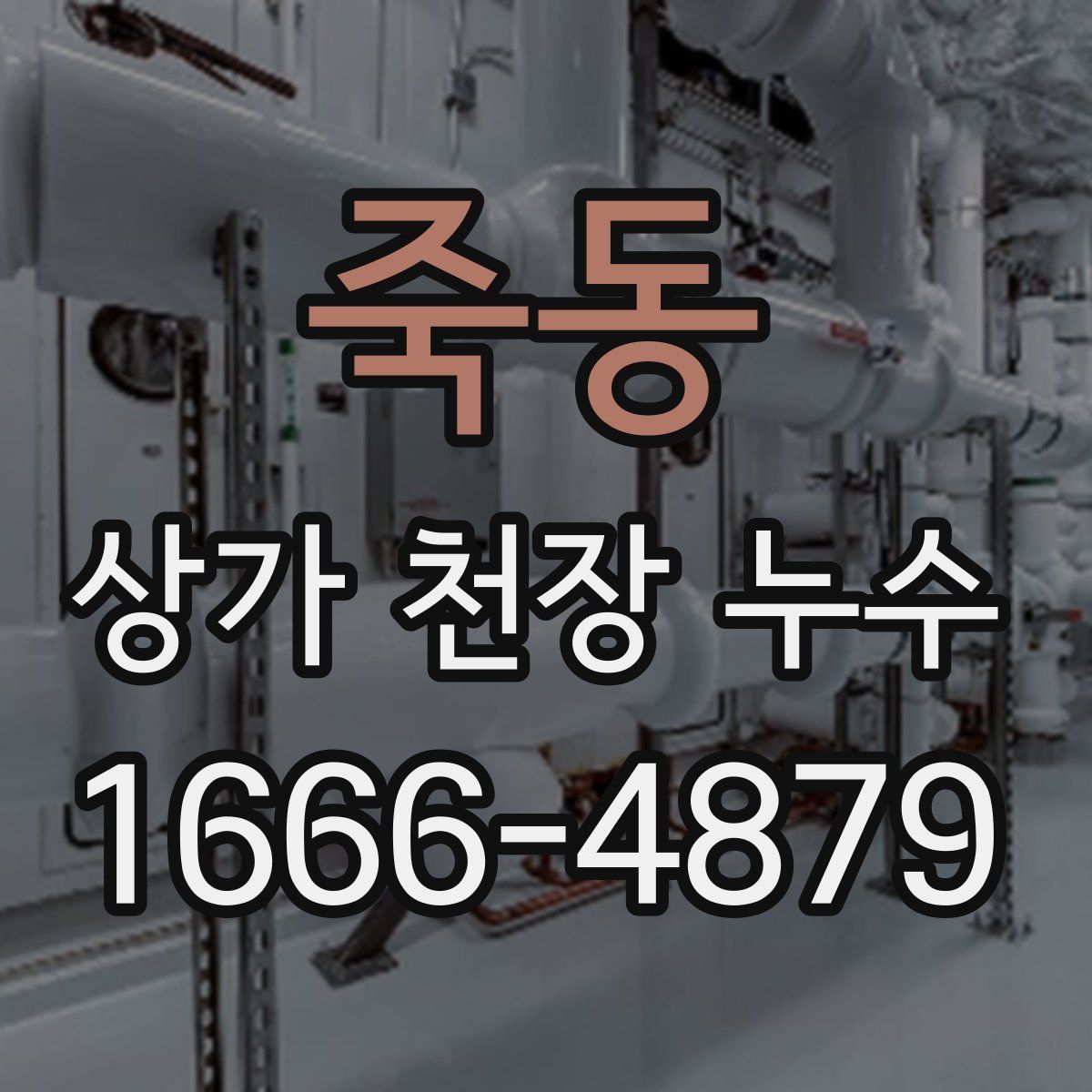 죽동 상가 천장 누수