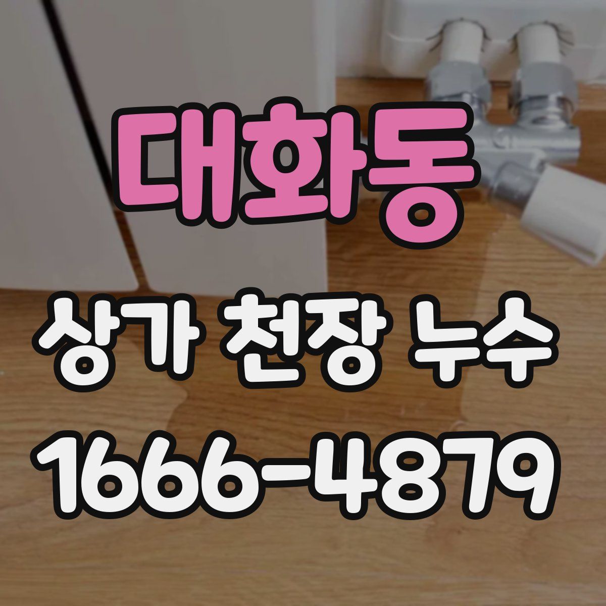 대화동 상가 천장 누수