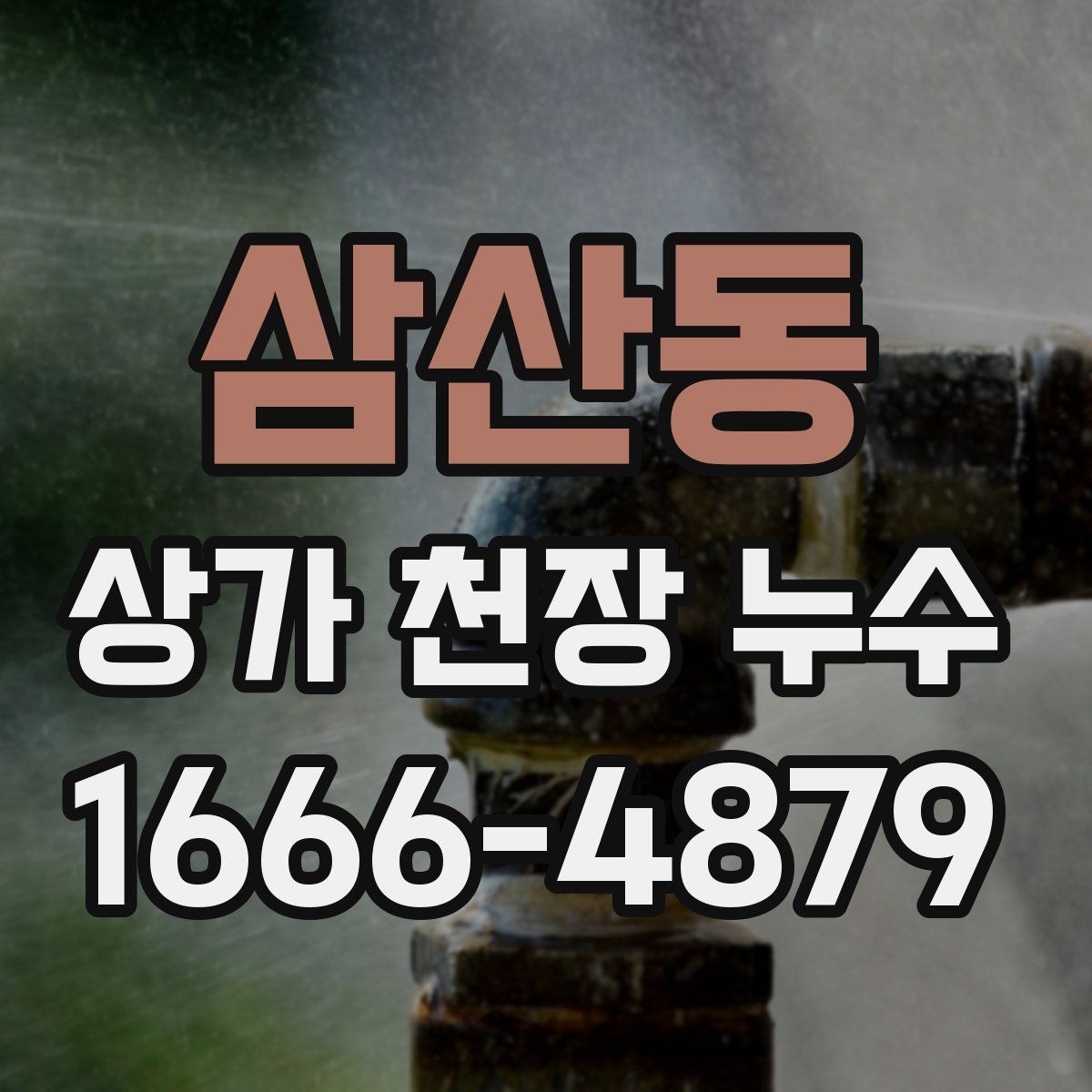 삼산동 상가 천장 누수