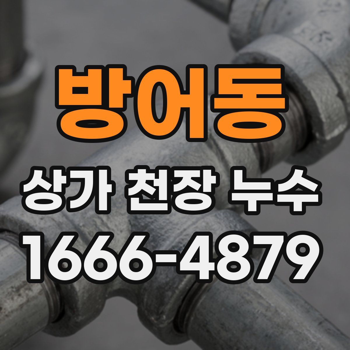 방어동 상가 천장 누수