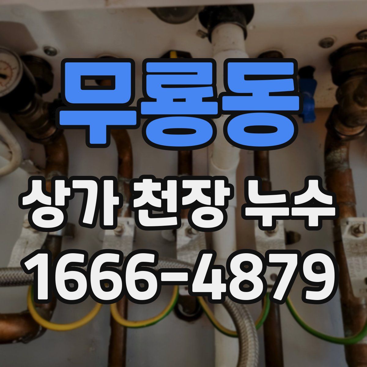 무룡동 상가 천장 누수
