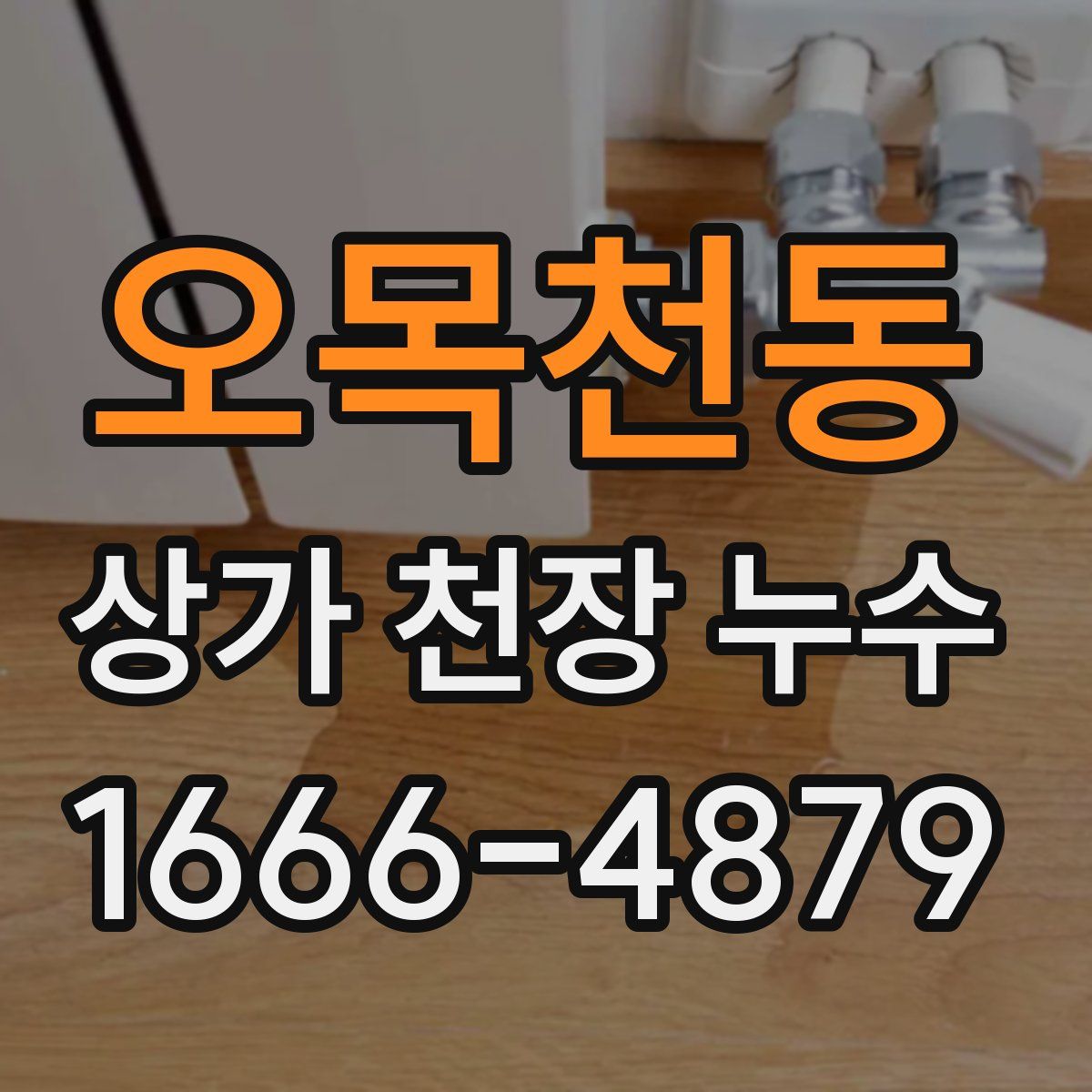 오목천동 상가 천장 누수
