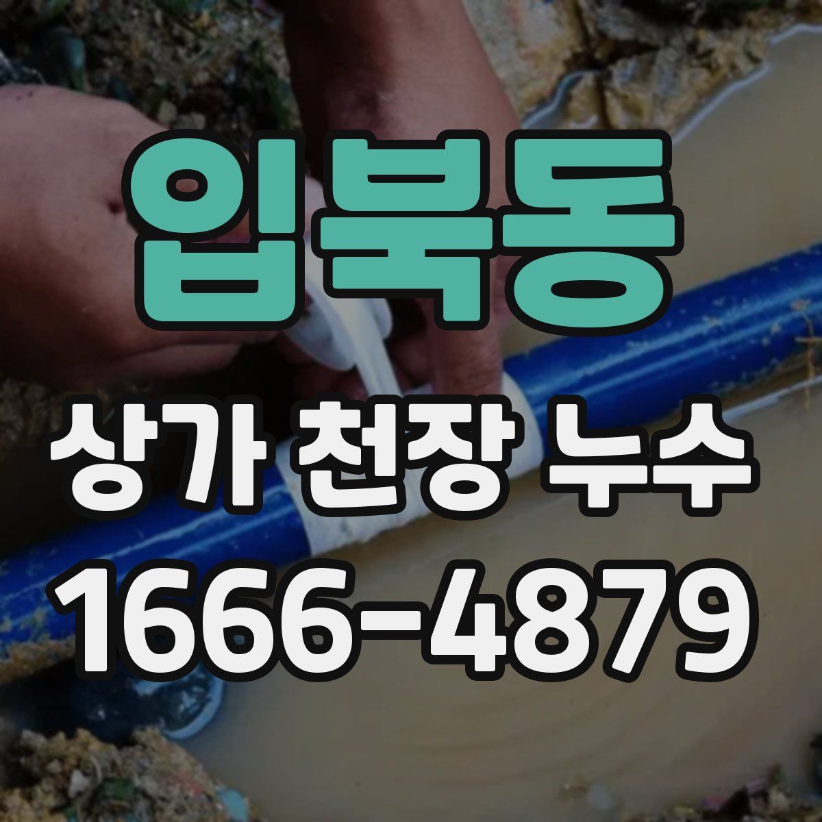 입북동 상가 천장 누수