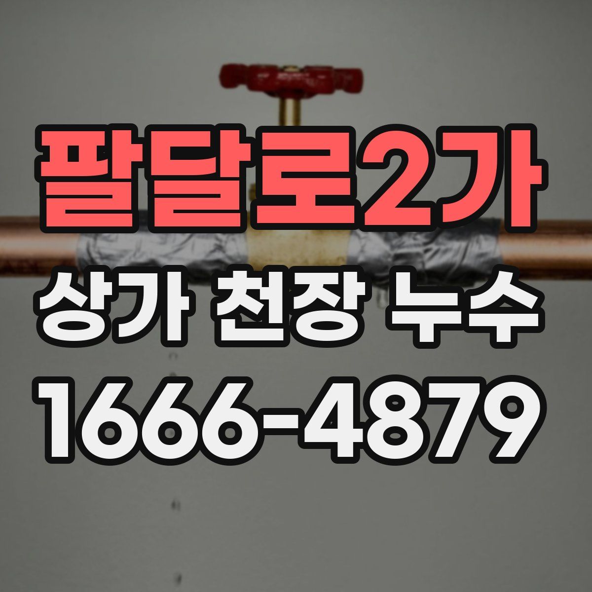 팔달로2가 상가 천장 누수
