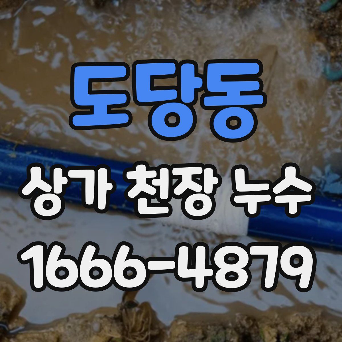 도당동 상가 천장 누수