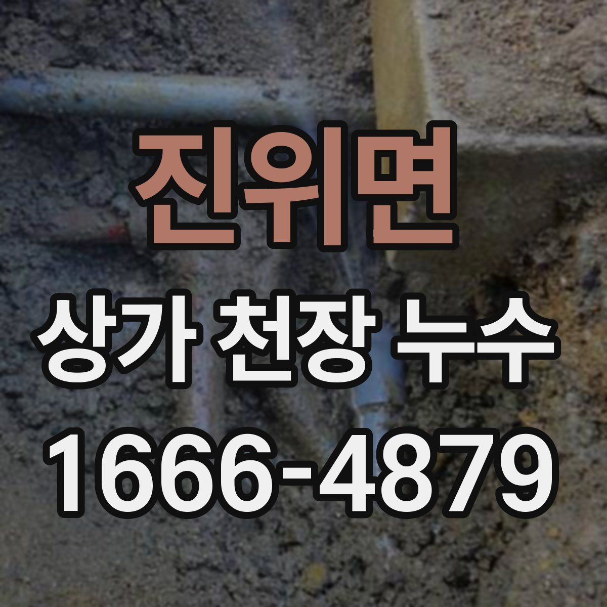 진위면 상가 천장 누수