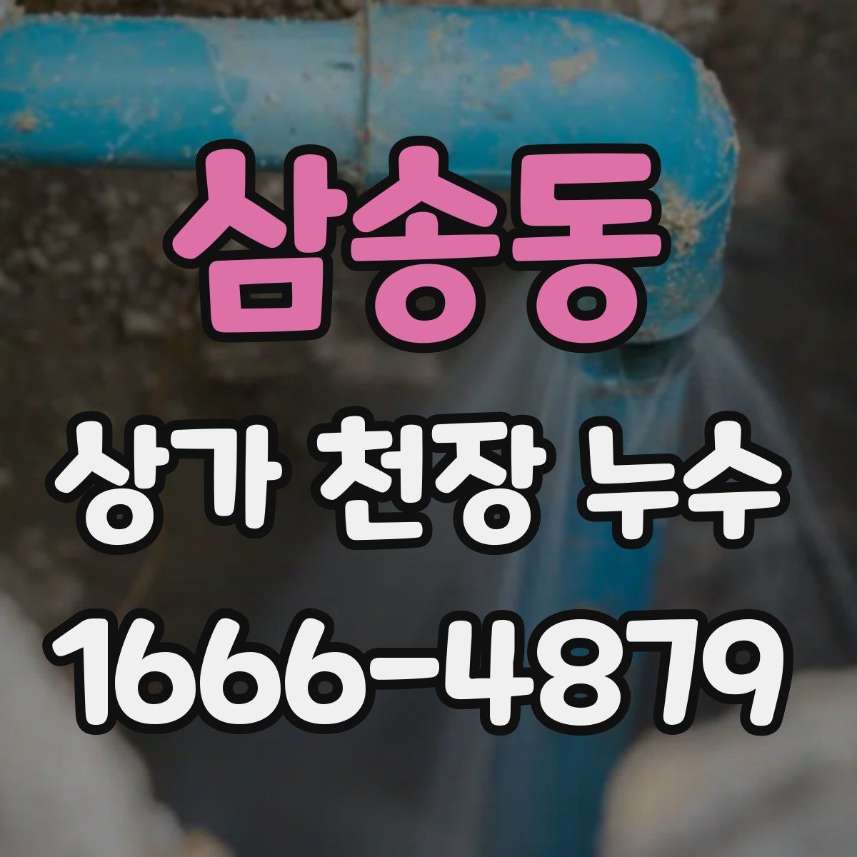 삼송동 상가 천장 누수