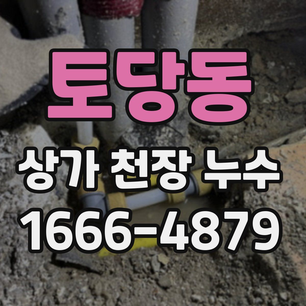 토당동 상가 천장 누수