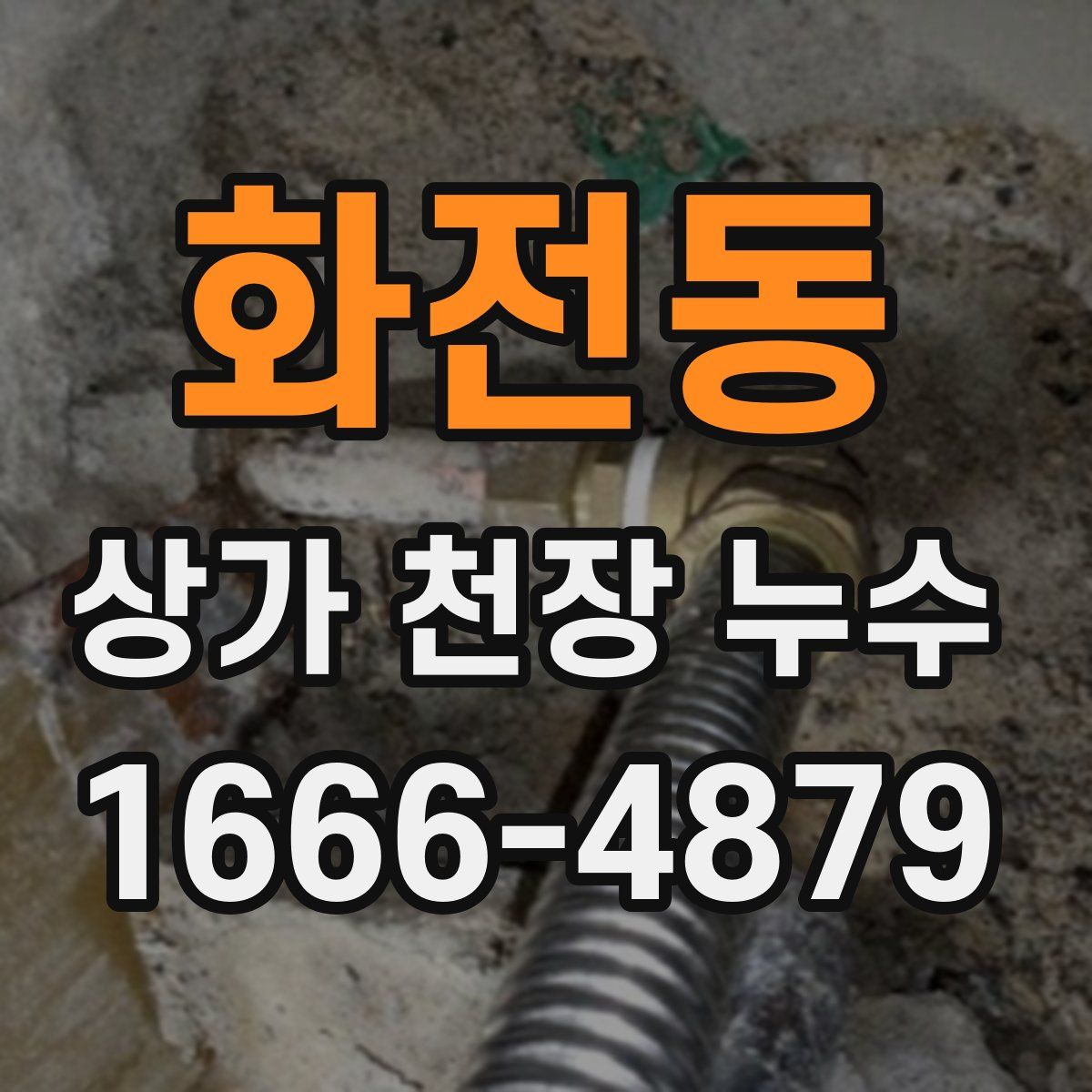 화전동 상가 천장 누수