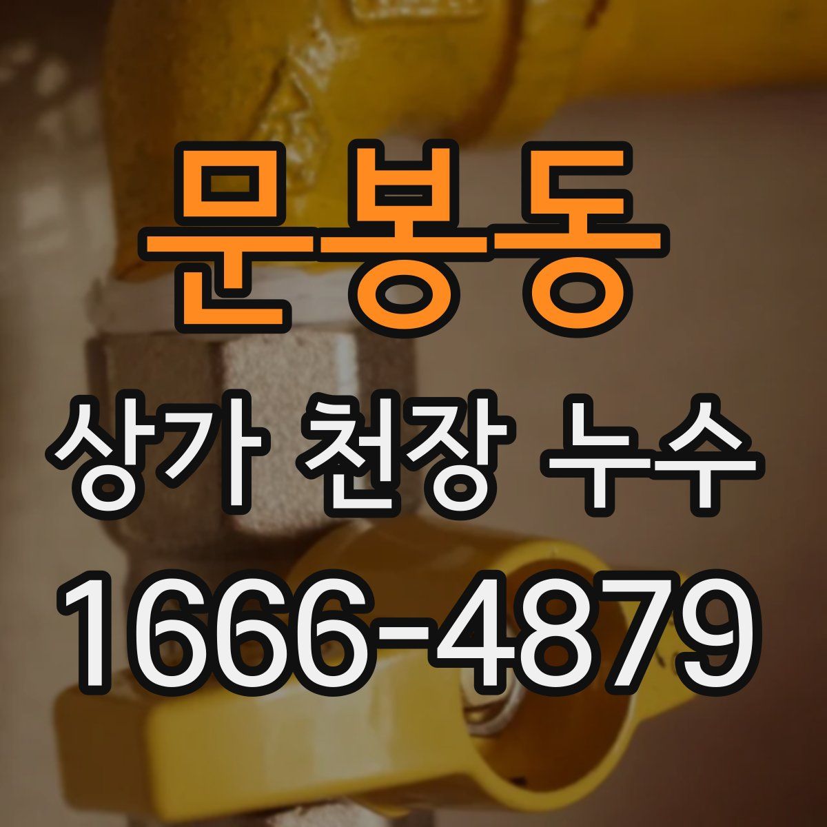 문봉동 상가 천장 누수