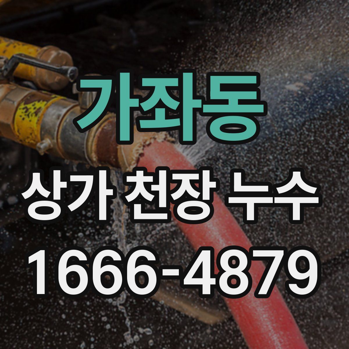 가좌동 상가 천장 누수