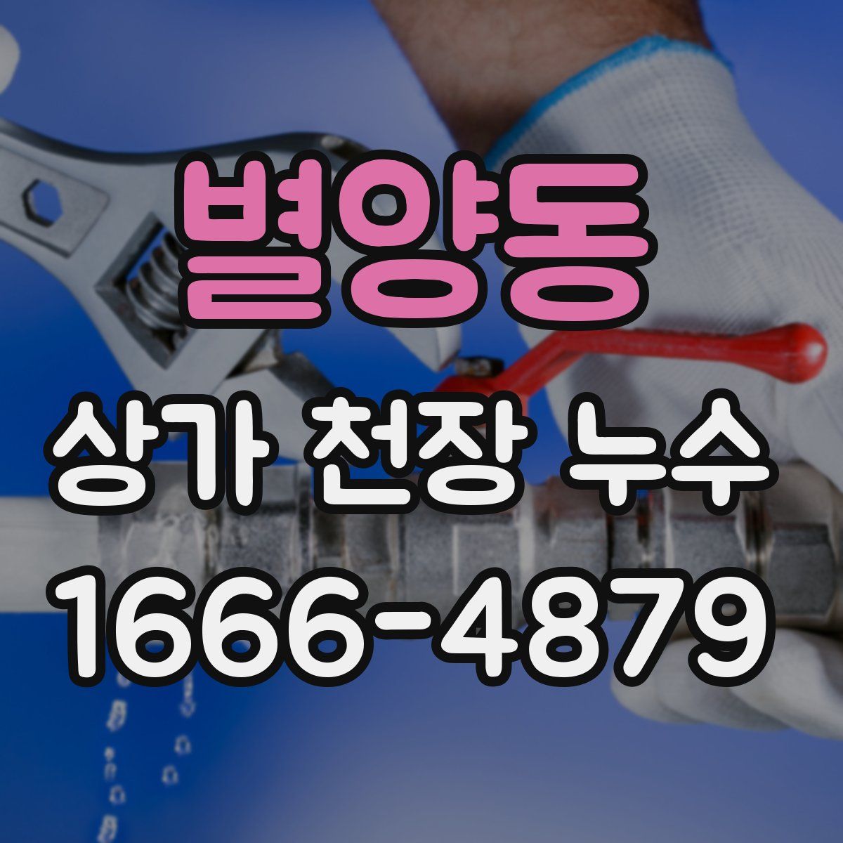 별양동 상가 천장 누수