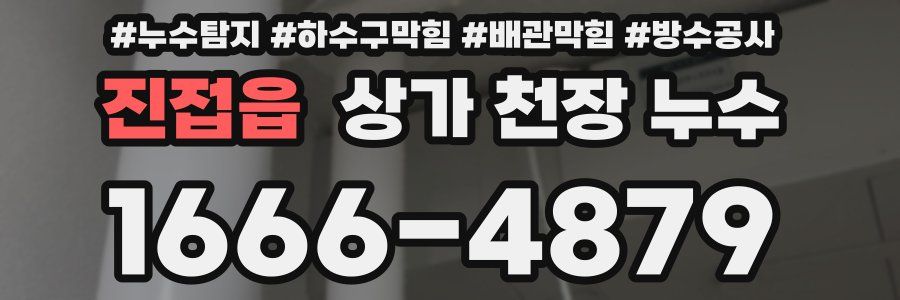 진접읍 상가 천장 누수