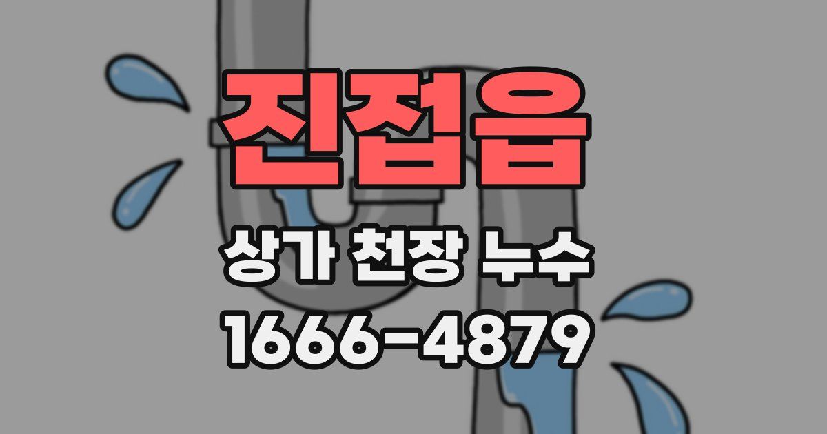 진접읍 상가 천장 누수