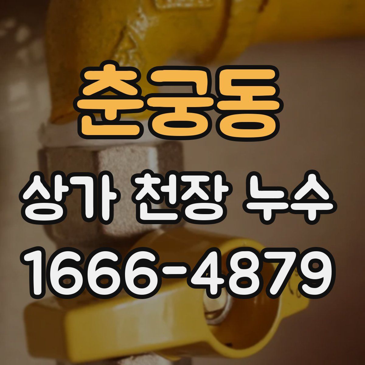 춘궁동 상가 천장 누수